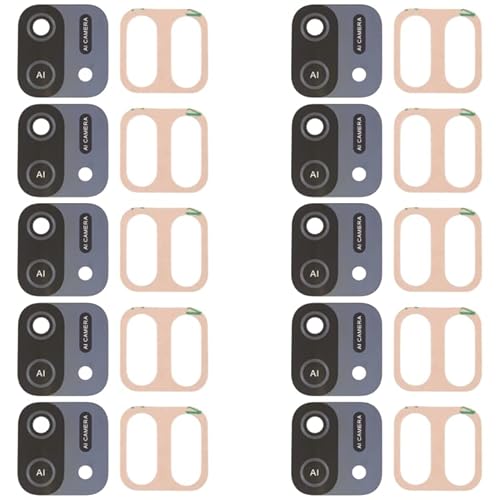 WJHZSPIVNAH Für Oppo A16E / A16K 10 PCS Back Kamerasobjektiv von WJHZSPIVNAH
