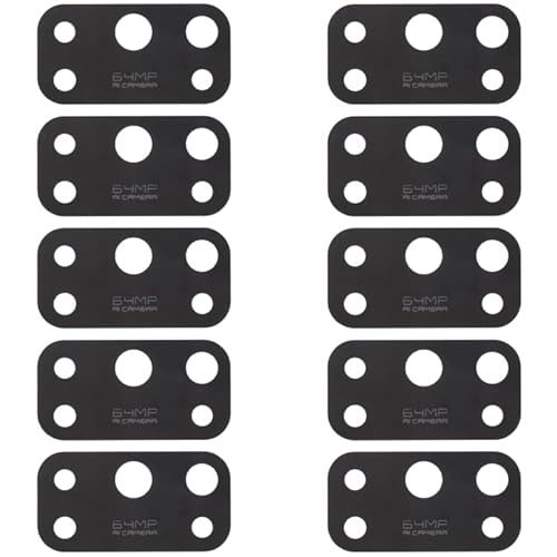 WJHZSPIVNAH Für Oppo Realme 7 Pro RMX2170 10 PCS Back Camera Objektiv von WJHZSPIVNAH