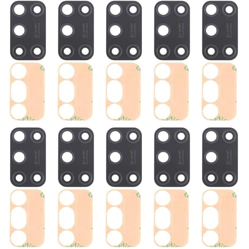 WJHZSPIVNAH Für Oppo Realme 7i RMX2103 10 PCS Back Camera Objektiv von WJHZSPIVNAH