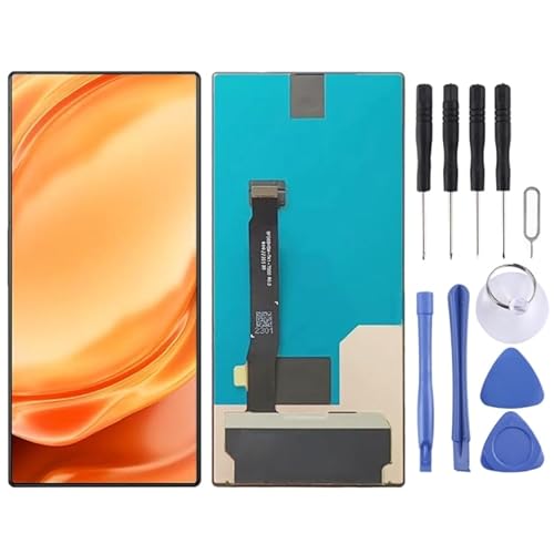 WJHZSPIVNAH Handy Reparaturteile AMOLED LCD -Bildschirm für ZTE Nubia Z50 Ultra NX712J Digitizer Vollbaugruppe (schwarz) von WJHZSPIVNAH