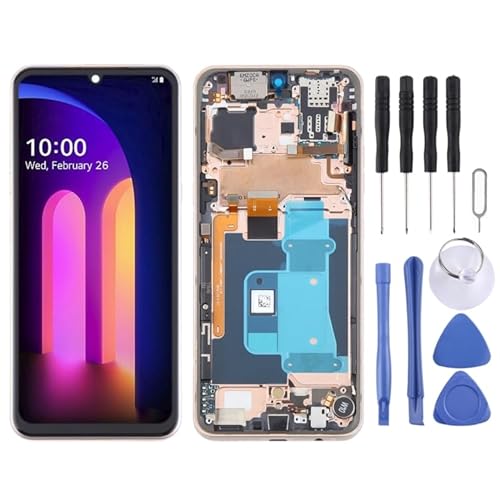 WJHZSPIVNAH Handy Reparaturteile Fr LG V60 Thinq US -Version LCD -Bildschirm Digitizer Full Assembly mit Frame WJHZSPIVNAH Handy Reparaturteile Fr LG V60 Thinq US -Version LCD -Bildschirm Digitizer Full Assembly mit Frame von WJHZSPIVNAH