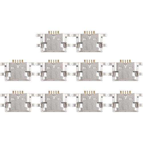 WJHZSPIVNAH Handy Reparaturteile Fr Meizu Meilan Max / M5 / Meilan E/Note 6 / M3 Max 10pcs Ladeanschlussanschluss von WJHZSPIVNAH