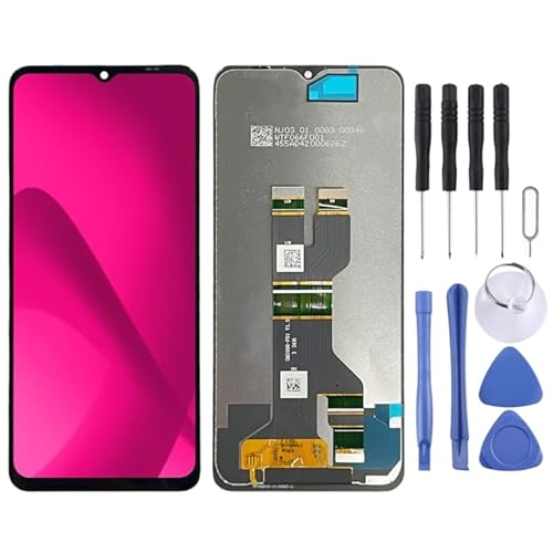 WJHZSPIVNAH Handy Reparaturteile Fr T-Mobile Revvl 7 5G TMRV075G LCD-Bildschirm mit Digitalisierer Vollbaugruppe (schwarz) von WJHZSPIVNAH