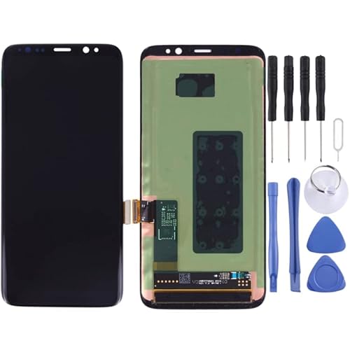 WJHZSPIVNAH LCD -Bildschirm + -Touch -Panel für Galaxy S8 / G950 / G950F / G950FD / G950U / G950A / G950P / G950T / G950V / G950R4 / G950W / G9500 (schwarz) von WJHZSPIVNAH