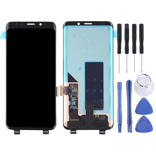 WJHZSPIVNAH LCD -Bildschirm für Galaxy S9+, G965F, G965F/DS, G965U, G965W, G9650 mit Digitalisierer Vollbaugruppe (schwarz) von WJHZSPIVNAH