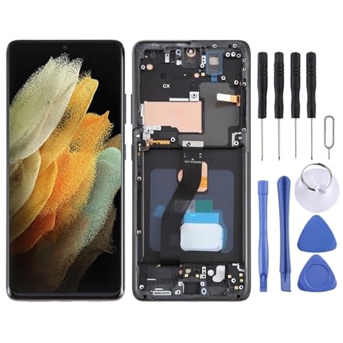 WJHZSPIVNAH OLED-LCD-Bildschirm für for Galaxy S21 Ultra 5G SM-G98B Digitalisierer Vollmontage mit Rahmen, Anzeigegröße: 6,78 Zoll WJHZSPIVNAH OLED-LCD-Bildschirm für for Galaxy S21 Ultra 5G SM-G98B Digitalisierer Vollmontage mit Rahmen, Anzeigegröße: 6,78 Zoll von WJHZSPIVNAH