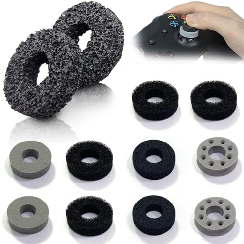 WJRQD Joystick Protection Stick Attachments, Pack of 12 Thumbstick Shock Absorber Accessories, 6 Different Thicknesses, Assist Rings up to 80% Increased Precision WJRQD Joystick Protection Stick Attachments, Pack of 12 Thumbstick Shock Absorber Accessories, 6 Different Thicknesses, Assist Rings up to 80% Increased Precision von WJRQD