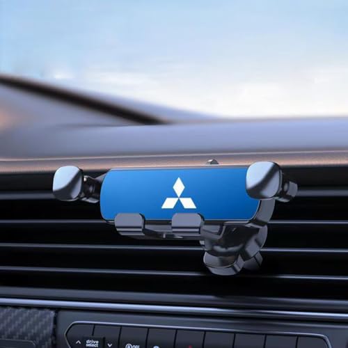 WJWZZGYL Auto-Telefonhalterung für Mitsubishi AIRTREK Galant/Aspire Celeste Delica,Drehbare Kfz Handyhalter Stabilisieren Kratzschutz Anti-Shake Halterung Auto Zubehör,C von WJWZZGYL