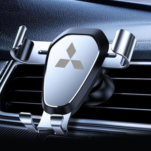 WJWZZGYL Auto-Telefonhalterung für Mitsubishi Xforce Colt Lancer X/Lancer Sportback X,Drehbare Kfz Handyhalter Stabilisieren Kratzschutz Anti-Shake Halterung Auto Zubehör,A von WJWZZGYL