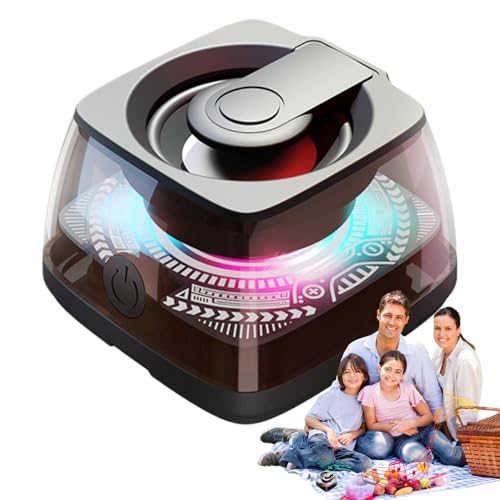 WJnflQN Magnetlautsprecher, magnetischer tragbarer Lautsprecher,Outdoor -Lautsprecher - Magnetischer drahtloser tragbarer RGB -Farbton -Leicht -Telefon -Halter -Musikplayer für Innenrand im Freien im WJnflQN Magnetlautsprecher, magnetischer tragbarer Lautsprecher,Outdoor -Lautsprecher - Magnetischer drahtloser tragbarer RGB -Farbton -Leicht -Telefon -Halter -Musikplayer für Innenrand im Freien im von WJnflQN