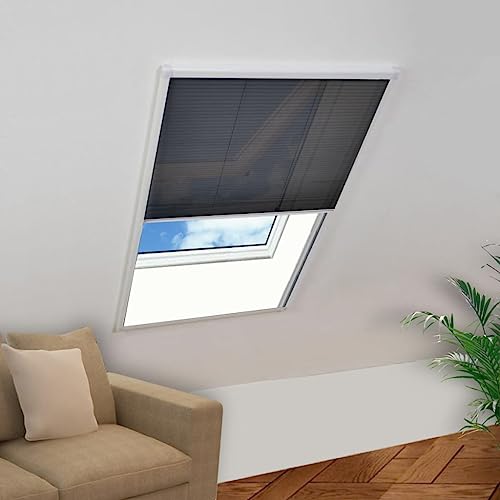 Home & Garden,Furniture Plisse Insektenschutz für Fenster Aluminium 80x120cm Home & Garden,Furniture Plisse Insektenschutz für Fenster Aluminium 80x120cm von WKIEQACO