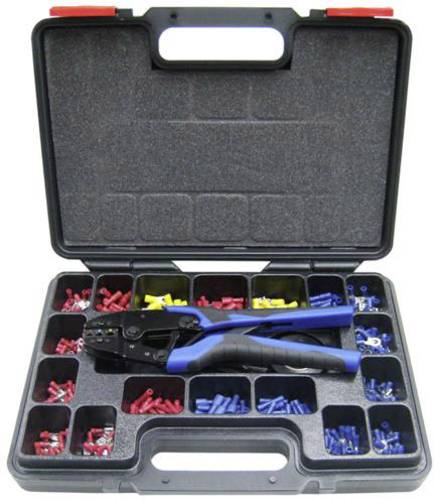 WKK 60318 Quetschverbinder-Sortiment 0.50mm² 6mm² Rot, Blau, Gelb 1 Set von WKK