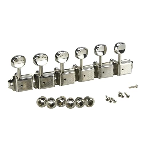 Gitarre Brücke Teile Vintage 6R E-Gitarren-Stimmwirbel Tasten Mechaniken Stimmgeräte Gitarre Brücke Teile Vintage 6R E-Gitarren-Stimmwirbel Tasten Mechaniken Stimmgeräte von WKRTGFHJ