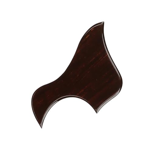 Gitarren-Golpeador Entenform Holzmaserung Gitarre Pickguard Protector Kunststoff PVC-Material Gitarren-Golpeador Entenform Holzmaserung Gitarre Pickguard Protector Kunststoff PVC-Material von WKRTGFHJ