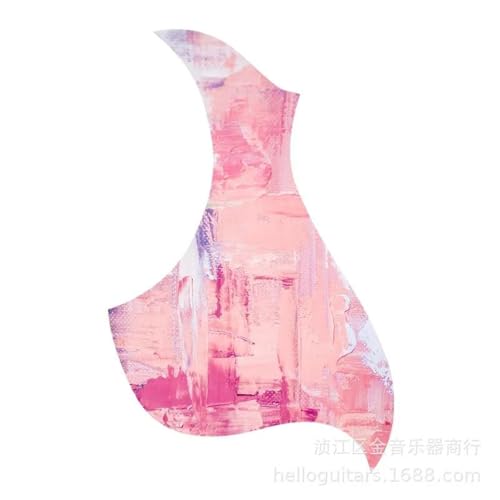 Gitarren-Golpeador Gitarren-Pickguard-Schutzfolie Kratzfester Pickguard-Aufkleber Für 41 40 38 39 Zoll Elektrische Akustikgitarre(7) von WKRTGFHJ