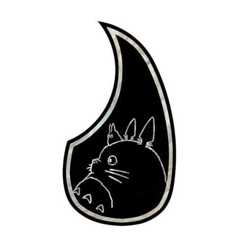 Gitarren-Golpeador Gitarren-Pickguard-Schutzfolie Kratzfester Pickguard-Aufkleber Für 41 40 38 39 Zoll Elektrische Akustikgitarre(9) von WKRTGFHJ