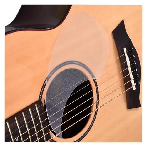 Gitarren-Golpeador Neues Durchsichtiges Schlagbrett Für Gitarre 40/41 Zoll Schlagbrett Für FolkAkustikgitarre Kratzfeste Schutzplattenteile Für Klassische Gitarre(3/4) von WKRTGFHJ