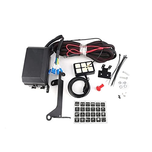 WKWPYCYUH 6 Gang Switch Panel Relay System Circuit Control Box Fit for Jeep Fit for Wrangler Boot Auto Schalter und Relais WKWPYCYUH 6 Gang Switch Panel Relay System Circuit Control Box Fit for Jeep Fit for Wrangler Boot Auto Schalter und Relais von WKWPYCYUH