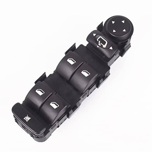 WKWPYCYUH Elektrische Fenstermeisterspiegelschalter Panel 9 Pins Kompatibel for Citroen C4 2004-2010 6554.HA 6554HA Schalter und Relais(B) von WKWPYCYUH