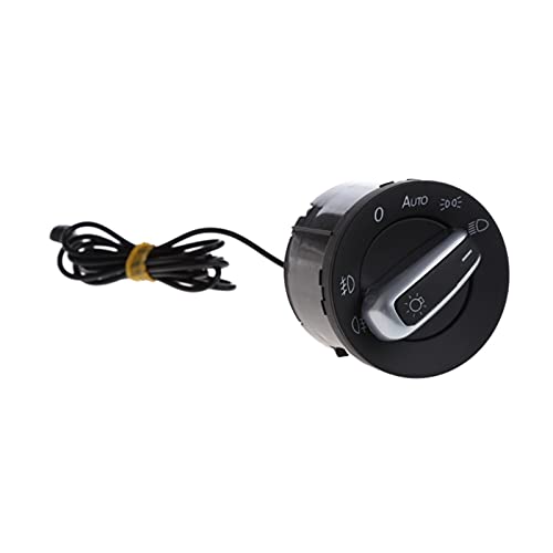 WKWPYCYUH Lichtsensor Auto Head Scheinwerferschalter Fit for VW Fit for Golf 5 6 Mk5 Mk6. Fit for Tiguan Fit for Touran Schalter und Relais WKWPYCYUH Lichtsensor Auto Head Scheinwerferschalter Fit for VW Fit for Golf 5 6 Mk5 Mk6. Fit for Tiguan Fit for Touran Schalter und Relais von WKWPYCYUH