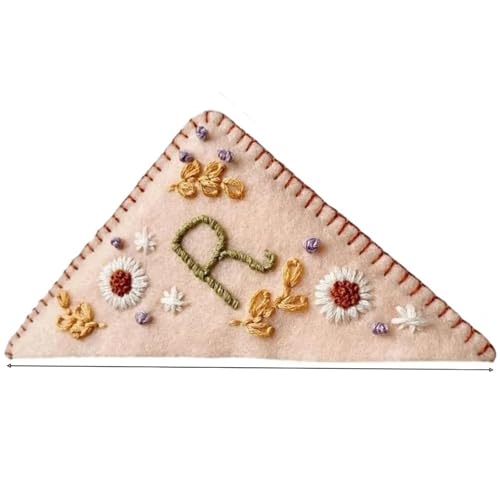 Gesticktes Lesezeichen Book Corner Lesezeichen Lesezeichen for Frauen Buchzubehör for Leseliebhaber Frühling Sommer Herbst und Winter Stickerei(Color 3) von WLIHDB