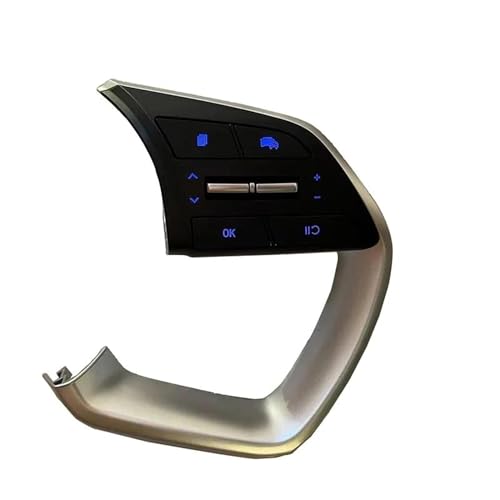 Multifunktions Lenkrad Schalter Tasten für Hyundai Ix25 Creta 96720BV110NVC,Auto-Lenkrad Tempomatschalter Multifunktionstasten,A/One Size von WLLLLa