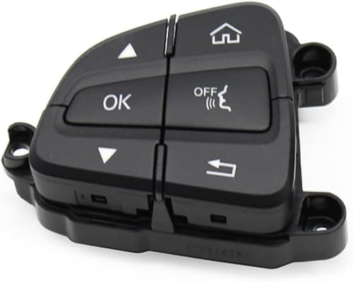 Multifunktions Lenkrad Schalter Tasten für Mercedes Benz C GLC W205 W253 09990502009107,Auto-Lenkrad Tempomatschalter Multifunktionstasten,A/Right von WLLLLa