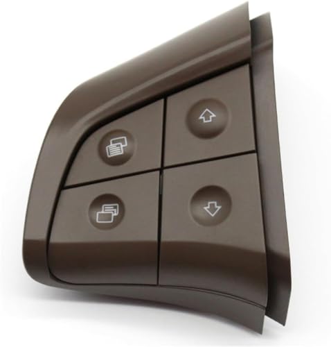 Multifunktions Lenkrad Schalter Tasten für Mercedes Benz ML RB classe W164 W245 W251,Auto-Lenkrad Tempomatschalter Multifunktionstasten,A/Brown Left von WLLLLa