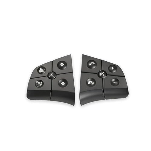 Multifunktions Lenkrad Schalter Tasten für Mercedes Benz W164 ML GL B R Class W164 W245 W251,Auto-Lenkrad Tempomatschalter Multifunktionstasten,E von WLLLLa