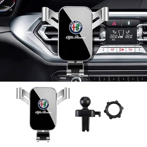WLLLLa Autotelefon Halter für Auto Entlüftung Autotelefon Halterung 360 ° Drehung Handy Halterung für Alfa Romeo 147GTA Tonale Giulia Mito 156 159 Giulia WLLLLa Autotelefon Halter für Auto Entlüftung Autotelefon Halterung 360 ° Drehung Handy Halterung für Alfa Romeo 147GTA Tonale Giulia Mito 156 159 Giulia von WLLLLa