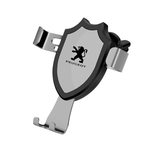 WLLLLa Autotelefon Halter für Auto Entlüftung Autotelefon Halterung 360 ° Drehung Handy Halterung für Peugeot 2008 206 207 3008 301 307 308 308S e2008 von WLLLLa