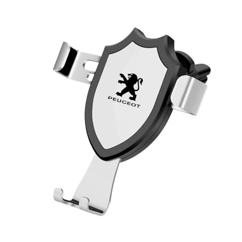 WLLLLa Autotelefon Halter für Auto Entlüftung Autotelefon Halterung 360 ° Drehung Handy Halterung für Peugeot 2008 206 207 3008 301 307 308 308S e2008 von WLLLLa