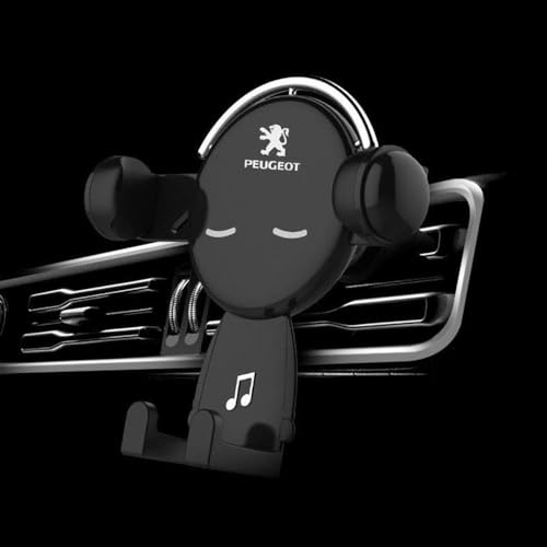 WLLLLa Autotelefon Halter für Auto Entlüftung Autotelefon Halterung 360 ° Drehung Handy Halterung für Peugeot 206CC 207CC 3008 307CC 307SW WLLLLa Autotelefon Halter für Auto Entlüftung Autotelefon Halterung 360 ° Drehung Handy Halterung für Peugeot 206CC 207CC 3008 307CC 307SW von WLLLLa