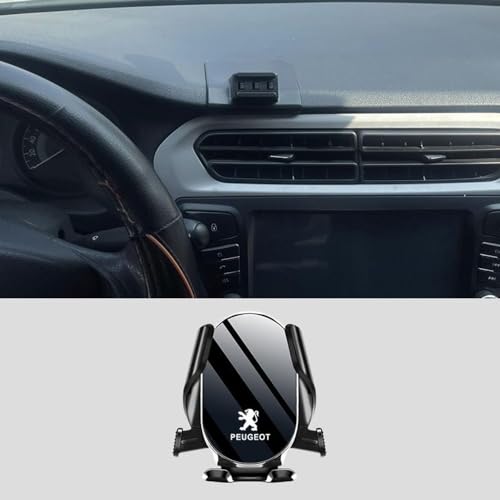 WLLLLa Autotelefon Halter für Auto Entlüftung Autotelefon Halterung 360 ° Drehung Handy Halterung für Peugeot 301 2014 2015 2016 2017 2018 von WLLLLa