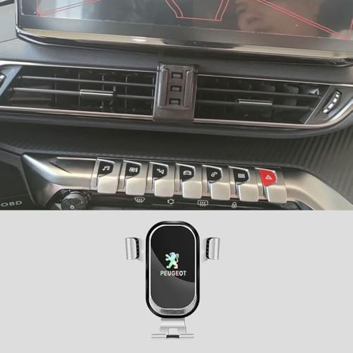WLLLLa Autotelefon Halter für Auto Entlüftung Autotelefon Halterung 360 ° Drehung Handy Halterung für Peugeot 5008 2016 2017 2018 2019 2020 2021 2022 2023 2024 WLLLLa Autotelefon Halter für Auto Entlüftung Autotelefon Halterung 360 ° Drehung Handy Halterung für Peugeot 5008 2016 2017 2018 2019 2020 2021 2022 2023 2024 von WLLLLa