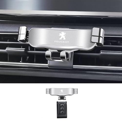 WLLLLa Autotelefon Halter für Auto Entlüftung Autotelefon Halterung 360 ° Drehung Handy Halterung für Peugeot 5008 2016 2017 2018 2019 2020 2021 2022 2023 2024 von WLLLLa
