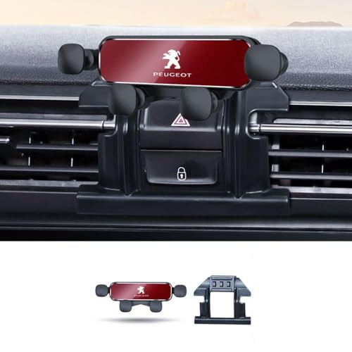 WLLLLa Autotelefon Halter für Auto Entlüftung Autotelefon Halterung 360 ° Drehung Handy Halterung für Peugeot 508L 2019 2020 2021 2022 2023 2024 WLLLLa Autotelefon Halter für Auto Entlüftung Autotelefon Halterung 360 ° Drehung Handy Halterung für Peugeot 508L 2019 2020 2021 2022 2023 2024 von WLLLLa
