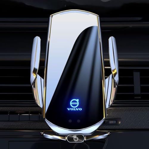 WLLLLa Autotelefon Halter für Auto Entlüftung Autotelefon Halterung 360 ° Drehung Handy Halterung für Volvo C40 S60 S60L S90 XC Classic XC40 XC60 XC70 XC90,B-Silver WLLLLa Autotelefon Halter für Auto Entlüftung Autotelefon Halterung 360 ° Drehung Handy Halterung für Volvo C40 S60 S60L S90 XC Classic XC40 XC60 XC70 XC90,B-Silver von WLLLLa