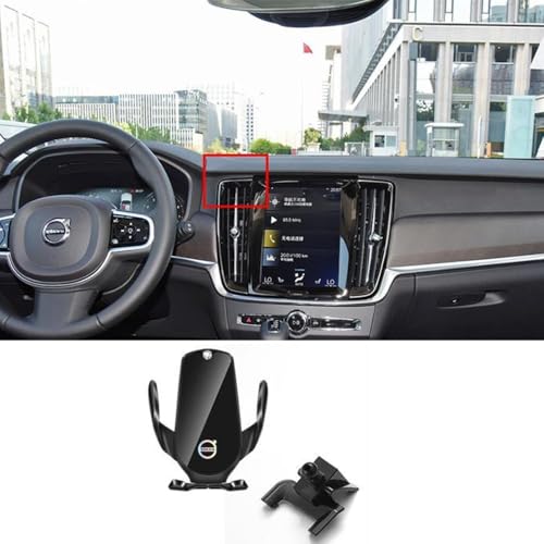 WLLLLa Autotelefon Halter für Auto Entlüftung Autotelefon Halterung 360 ° Drehung Handy Halterung für Volvo S90/V90 2016 2017 2018 2019 von WLLLLa