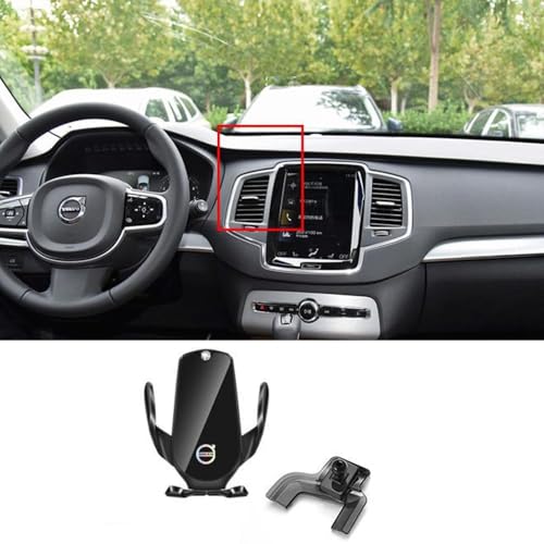 WLLLLa Autotelefon Halter für Auto Entlüftung Autotelefon Halterung 360 ° Drehung Handy Halterung für Volvo XC90 2015 2016 2017 2018 2019 2020 2021 2022 2023 2024 von WLLLLa