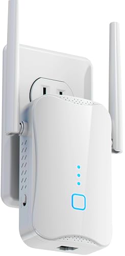 WLM Mucard Fastest WiFi Extender/Booster | Neueste Version bis zu 74% schneller | Breitere Abdeckung als je zuvor | WiFi Signalverstärker für Zuhause | Internet WiFi Repeater inkl WLM Mucard Fastest WiFi Extender/Booster | Neueste Version bis zu 74% schneller | Breitere Abdeckung als je zuvor | WiFi Signalverstärker für Zuhause | Internet WiFi Repeater inkl von WLM