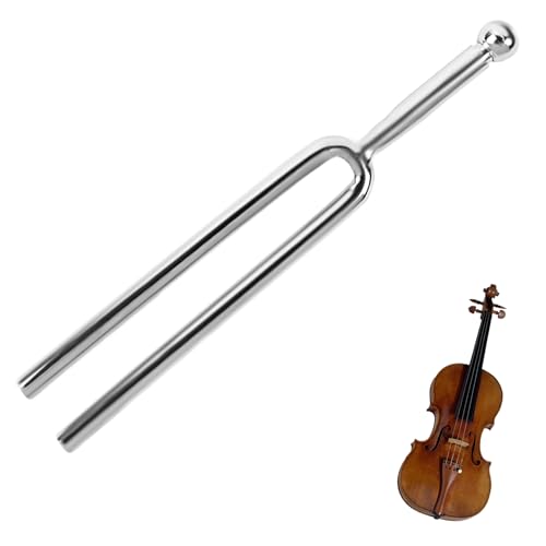 Stimmgabel,Stimmgabel Therapie,Stimmgabeln 440Hz,Tuning Fork aus Edelstahl,Stimmgabel Neurologie Medizin,Gitarren Geige Stimmgerät,für Musical Standard-Instrumente Violine Gitarre Tuner Geräte von WLVinson