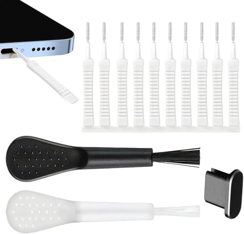 13-teiliges Reinigungsset für Telefon-Lautsprecher – Reinigungsbürste für Handyanschlüsse, Reinigungs-Set für Handy-Ladeanschlüsse, wiederverwendbare Reinigungsbürste mit weichen, sanften Borsten 13-teiliges Reinigungsset für Telefon-Lautsprecher – Reinigungsbürste für Handyanschlüsse, Reinigungs-Set für Handy-Ladeanschlüsse, wiederverwendbare Reinigungsbürste mit weichen, sanften Borsten von WLngtv