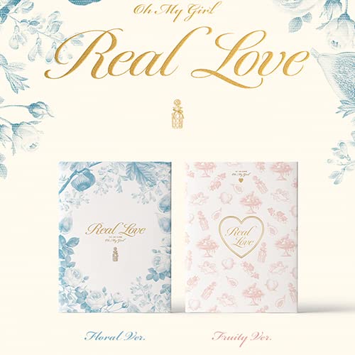 OH MY GIRL REAL LOVE 2nd Album ( FRUITY + FLORAL - SET. ) ( Incl. 2 CD+2 Photo Book+6 Card+2 Film Book Mark+2 Sticker ) von WM Ent.