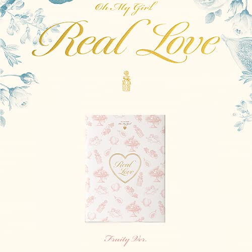 OH MY GIRL REAL LOVE 2nd Album ( FRUITY Ver. ) ( Incl. CD+Photo Book+3 Card+Film Book Mark+Sticker ) von WM Ent.