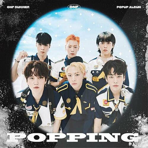 ONF POPPING Summer Popup Album [ 12'C ] Ver. 1p CD+72p Photo Book+2p Selfie Photo Card +1p Summer Photo Card(Cool Food Ver)+1p Message Letter K-POP SEALED+TRACKING CODE von WM Entertainment