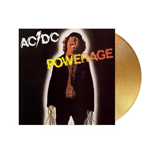 AC/DC - Powerage 50th Anniversary Exclusive Limited Gold Color Vinyl Rock LP von WM Excl