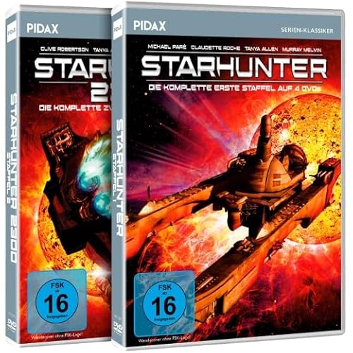 Starhunter - Die komplette 44 teilige SC-FI Krimi-Serie auf 8 DVDs (Pidax Serien-Klassiker) zzgl. Bonusfilm von WME Entertainment Group (Pidax Film)