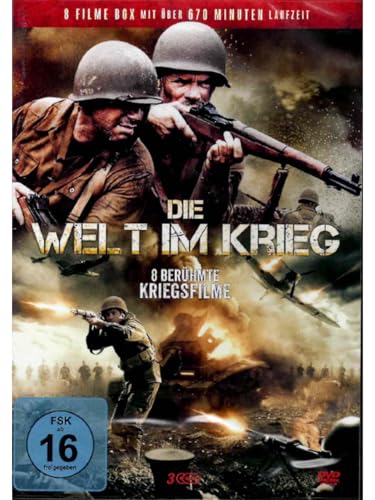 Die Welt im Krieg - 8 berühmte Kriegsfilme [3 DVDs] von WME Entertainment Group