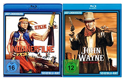 Die große Western - und Indianerfilme Collection (35 Klassiker auf SD Blu-rays) von WME Entertainment Group